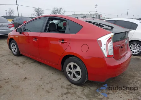 2013 Toyota Prius Two from USA, damaged, VIN JTDKN3DU1D1724045